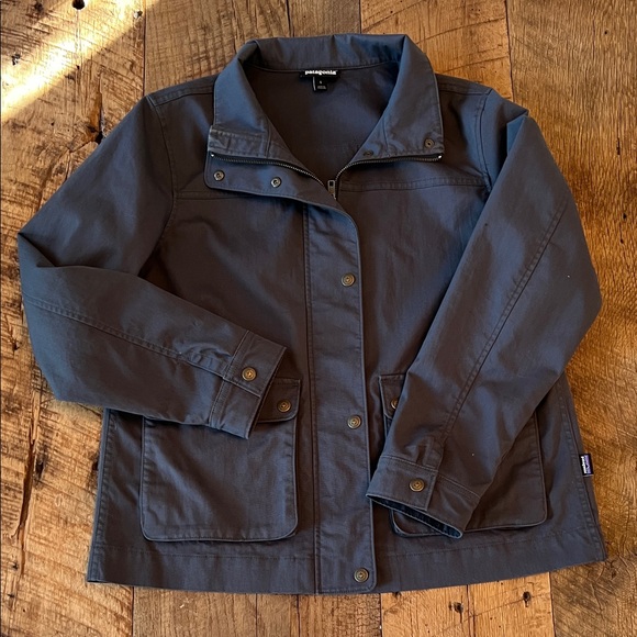 Patagonia Jackets & Blazers - Patagonia Dark Gray Prairie Dusk Jacket